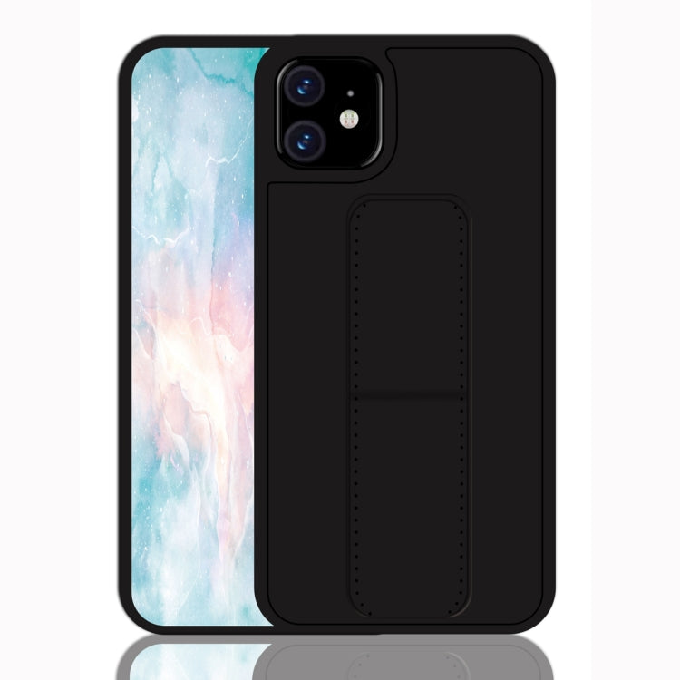 For iPhone 11 Shockproof PC + TPU Protective Case with Wristband & Holder