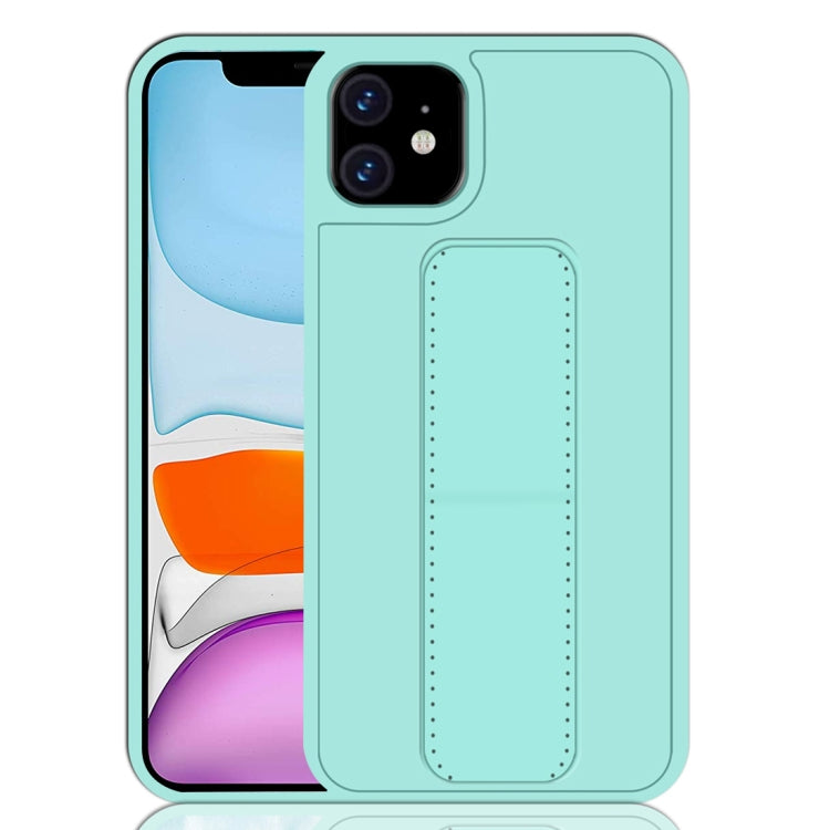 For iPhone 11 Shockproof PC + TPU Protective Case with Wristband & Holder