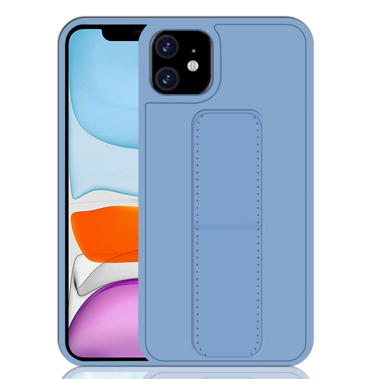 For iPhone 11 Shockproof PC + TPU Protective Case with Wristband & Holder