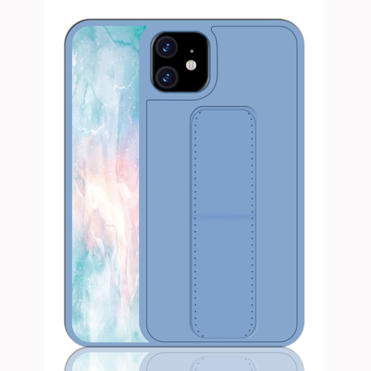 For iPhone 11 Shockproof PC + TPU Protective Case with Wristband & Holder