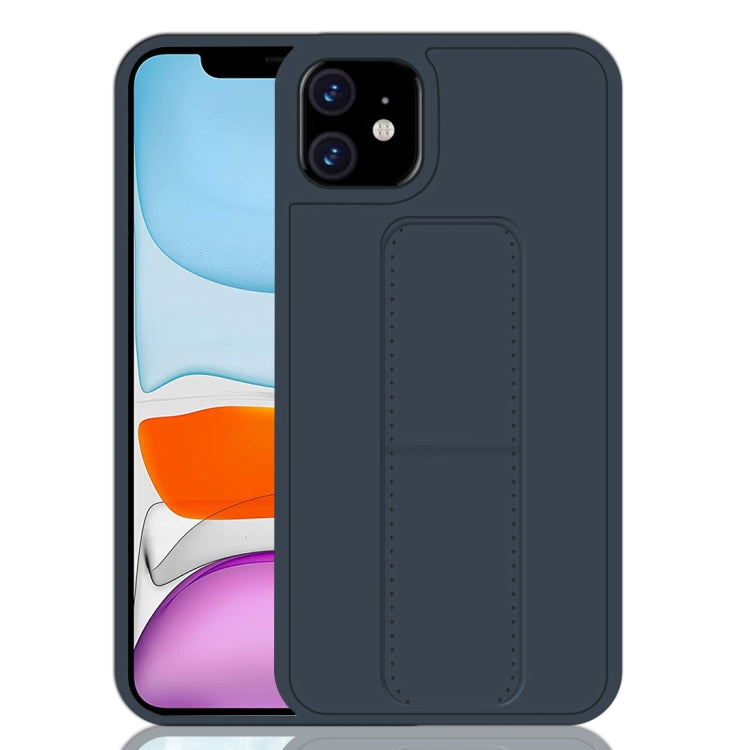 For iPhone 11 Shockproof PC + TPU Protective Case with Wristband & Holder