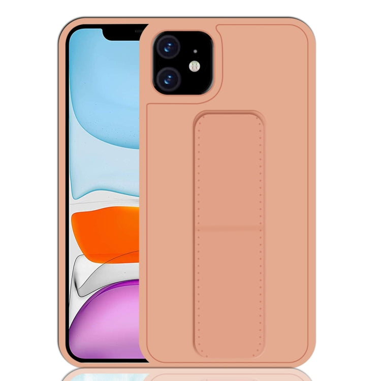 For iPhone 11 Shockproof PC + TPU Protective Case with Wristband & Holder