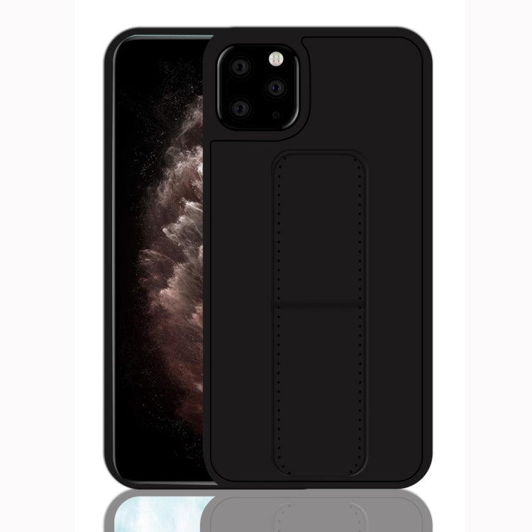 For iPhone 11 Pro Max Shockproof PC + TPU Protective Case with Wristband & Holder