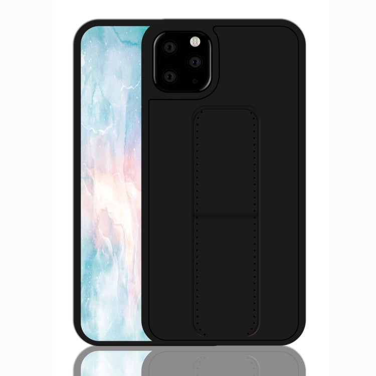 For iPhone 11 Pro Max Shockproof PC + TPU Protective Case with Wristband & Holder