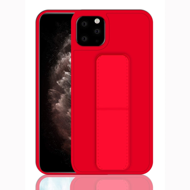 For iPhone 11 Pro Max Shockproof PC + TPU Protective Case with Wristband & Holder
