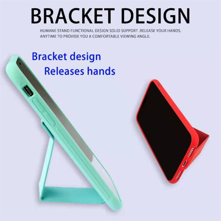 For iPhone 11 Pro Max Shockproof PC + TPU Protective Case with Wristband & Holder