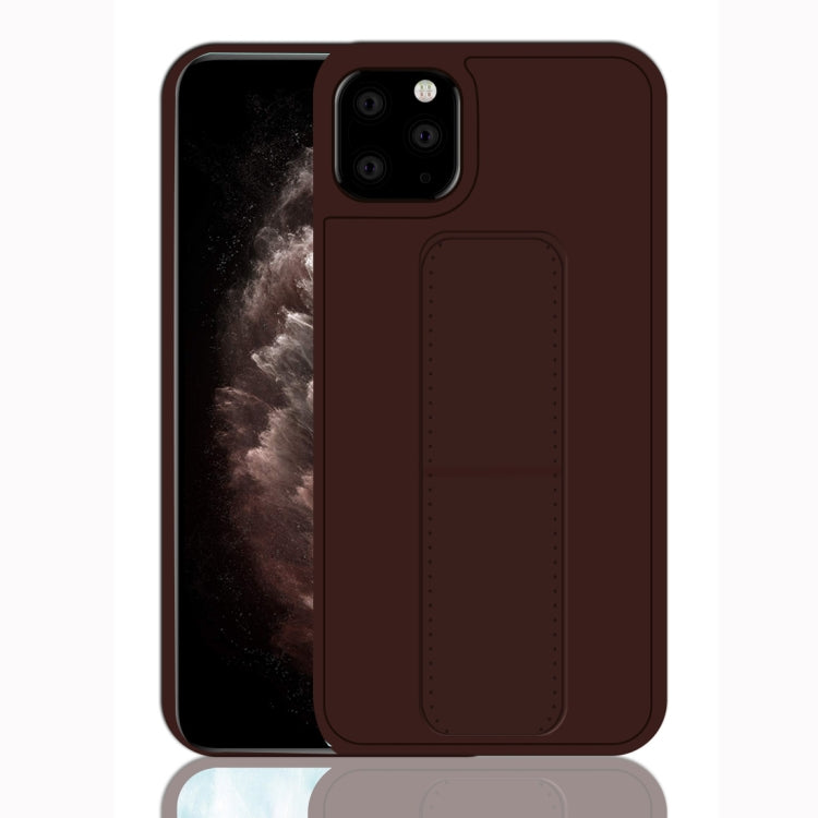 For iPhone 11 Pro Max Shockproof PC + TPU Protective Case with Wristband & Holder