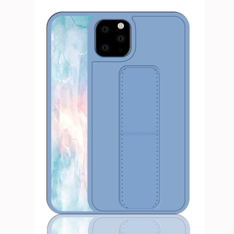 For iPhone 11 Pro Max Shockproof PC + TPU Protective Case with Wristband & Holder
