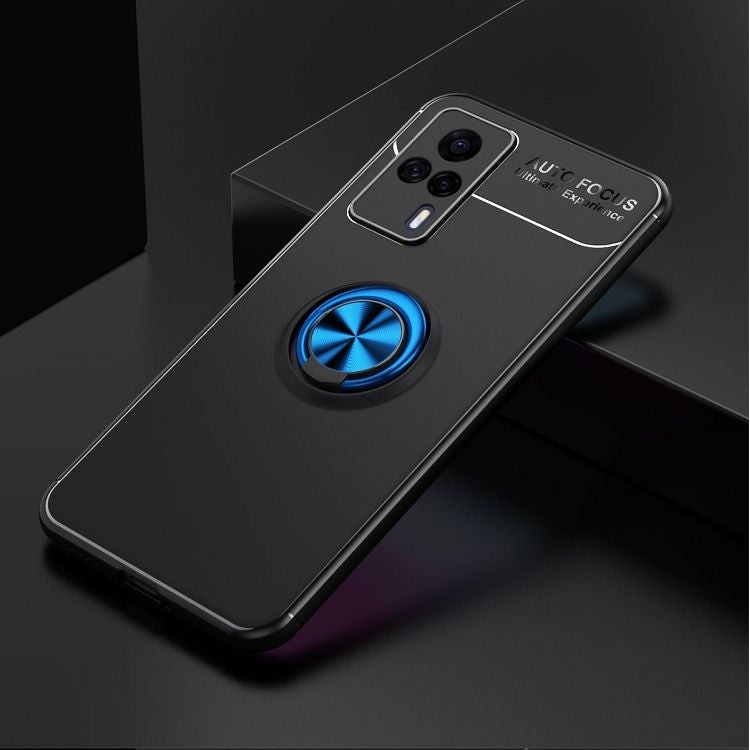 For vivo S9e Metal Ring Holder 360 Degree Rotating TPU Case