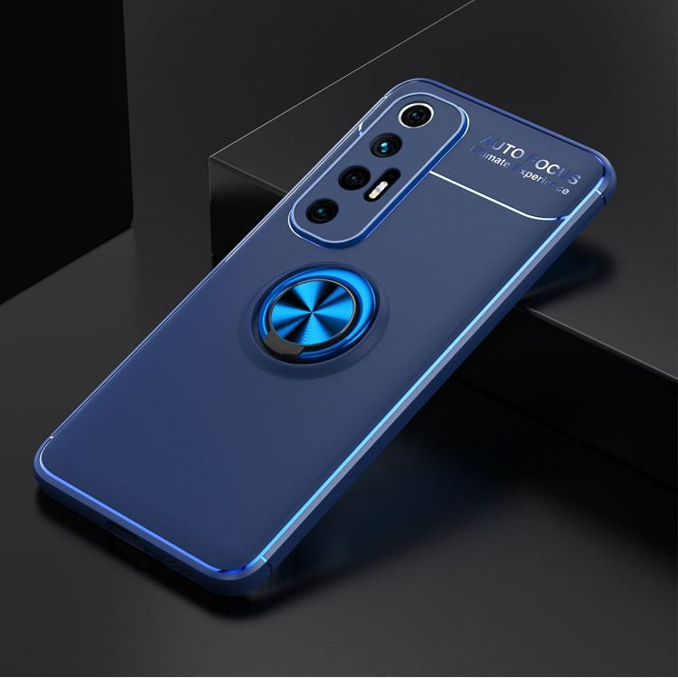 For Xiaomi Mi 10S Metal Ring Holder 360 Degree Rotating TPU Case
