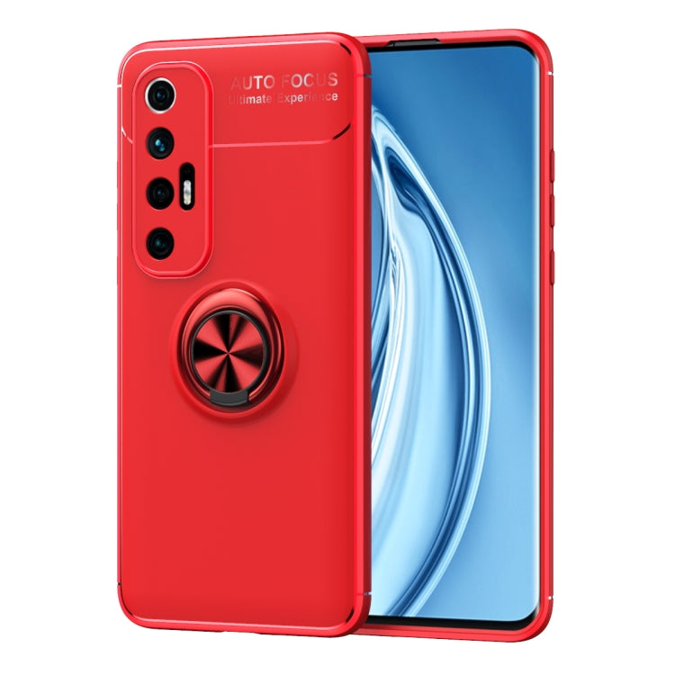For Xiaomi Mi 10S Metal Ring Holder 360 Degree Rotating TPU Case