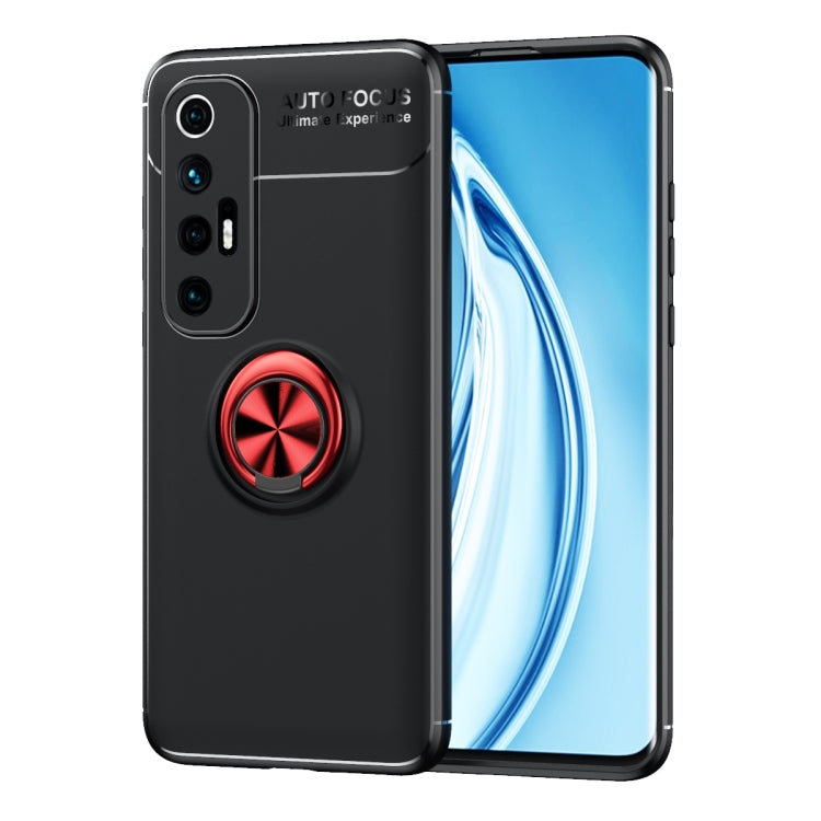 For Xiaomi Mi 10S Metal Ring Holder 360 Degree Rotating TPU Case