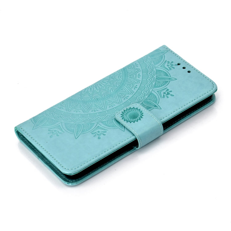 For Motorola Moto G7 Totem Flower Embossed Horizontal Flip TPU + PU Leather Case with Holder & Card Slots & Wallet