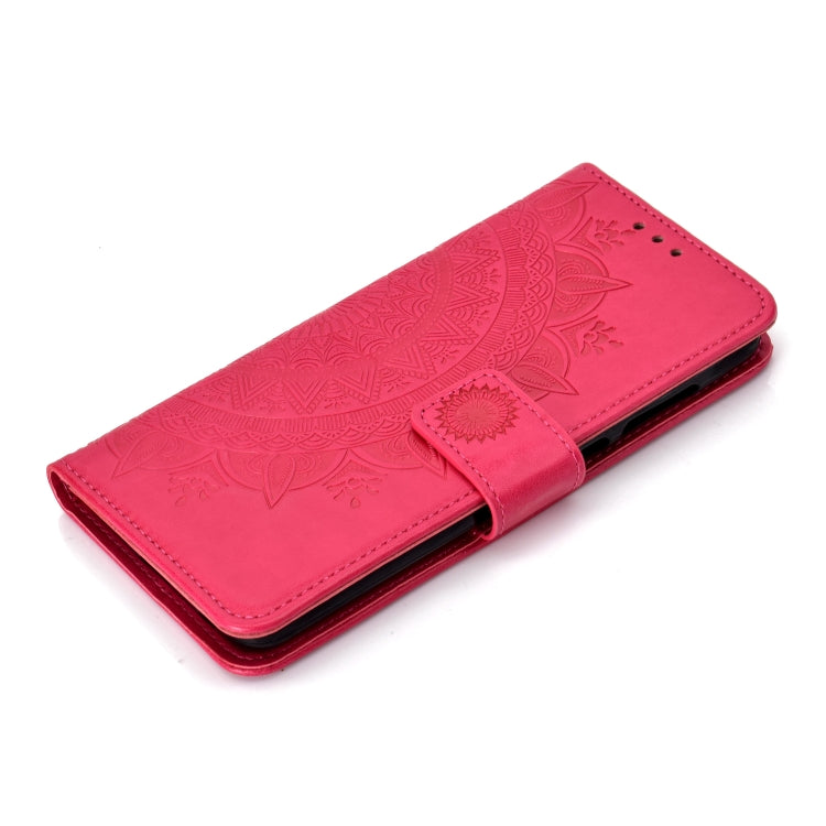 For Motorola Moto G7 Totem Flower Embossed Horizontal Flip TPU + PU Leather Case with Holder & Card Slots & Wallet