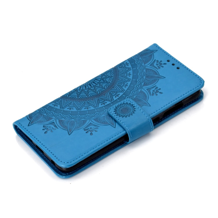 For Motorola Moto G7 Totem Flower Embossed Horizontal Flip TPU + PU Leather Case with Holder & Card Slots & Wallet