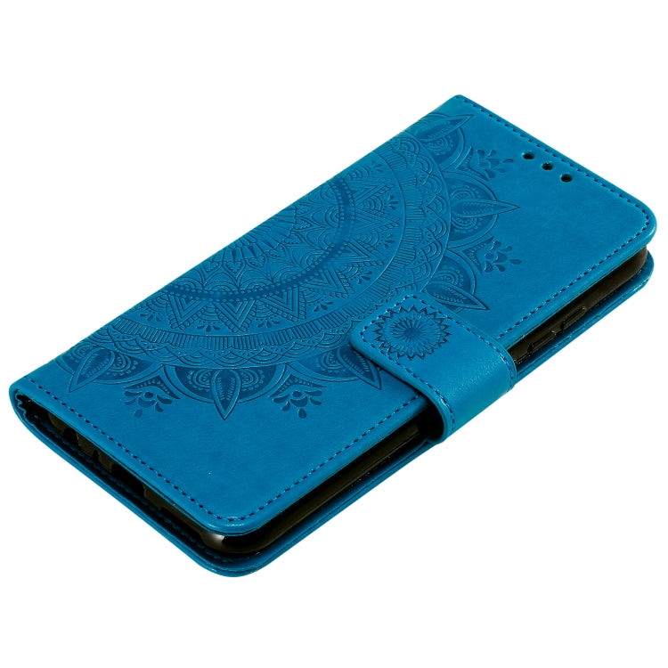 For Motorola Moto G8 Power Totem Flower Embossed Horizontal Flip TPU + PU Leather Case with Holder & Card Slots & Wallet
