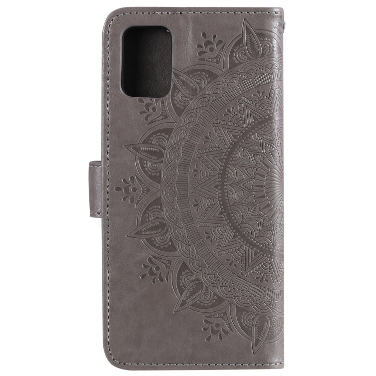 For Motorola Moto G9 Plus Totem Flower Embossed Horizontal Flip TPU + PU Leather Case with Holder & Card Slots & Wallet
