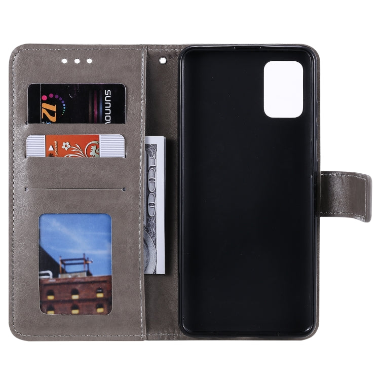 For Motorola Moto G9 Plus Totem Flower Embossed Horizontal Flip TPU + PU Leather Case with Holder & Card Slots & Wallet