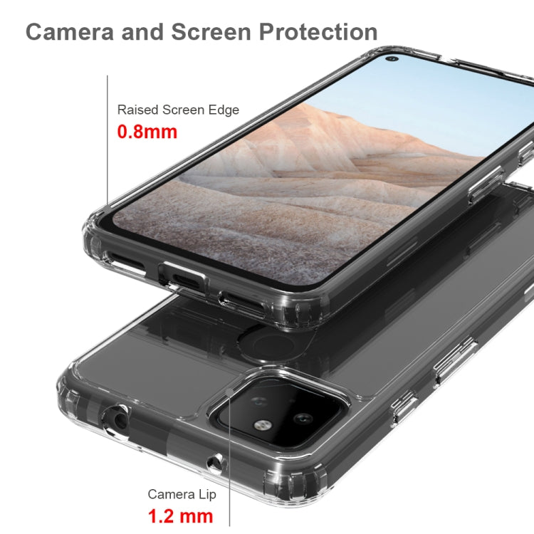 For Google Pixel 5A Shockproof Scratchproof TPU + Acrylic Protective Case