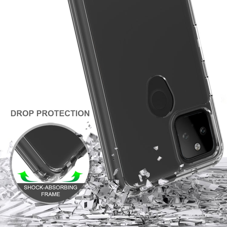 For Google Pixel 5A Shockproof Scratchproof TPU + Acrylic Protective Case