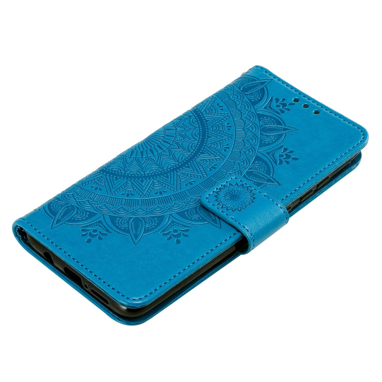 For Xiaomi Redmi 9 Totem Flower Embossed Horizontal Flip TPU + PU Leather Case with Holder & Card Slots & Wallet