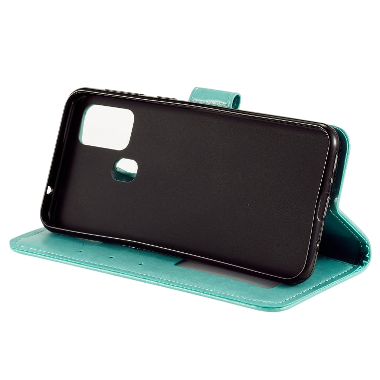 For Xiaomi Redmi 9C Totem Flower Embossed Horizontal Flip TPU + PU Leather Case with Holder & Card Slots & Wallet