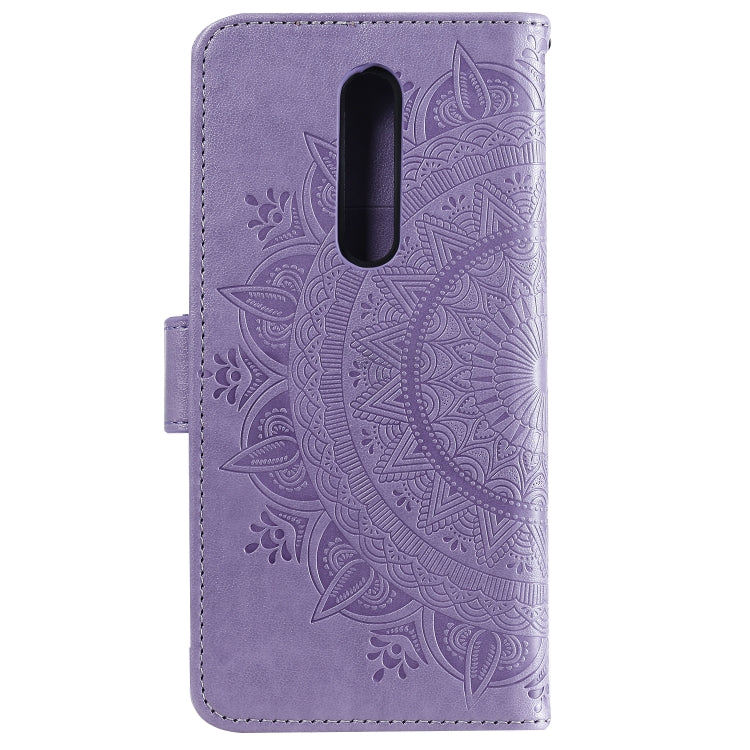 For Xiaomi Redmi K20 / K20 Pro Totem Flower Embossed Horizontal Flip TPU + PU Leather Case with Holder & Card Slots & Wallet