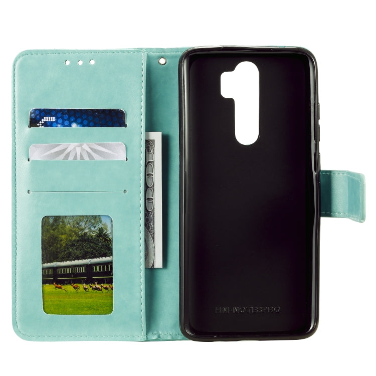 For Xiaomi Redmi Note 8 Pro Totem Flower Embossed Horizontal Flip TPU + PU Leather Case with Holder & Card Slots & Wallet