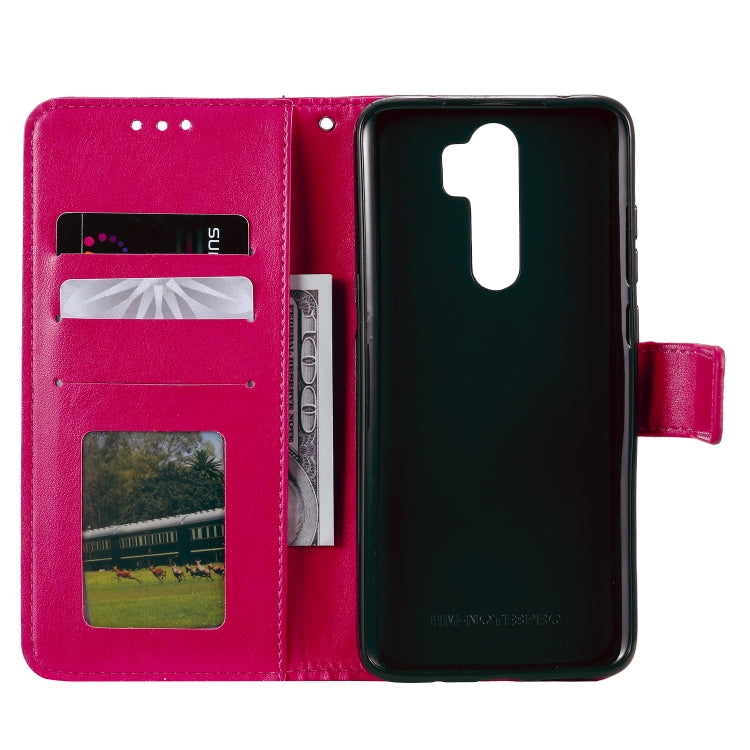 For Xiaomi Redmi Note 8 Pro Totem Flower Embossed Horizontal Flip TPU + PU Leather Case with Holder & Card Slots & Wallet