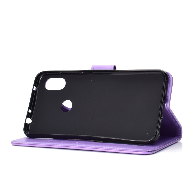 For Xiaomi Redmi Note 7 Totem Flower Embossed Horizontal Flip TPU + PU Leather Case with Holder & Card Slots & Wallet