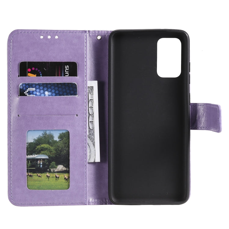 For Xiaomi Mi 10 Lite 5G Totem Flower Embossed Horizontal Flip TPU + PU Leather Case with Holder & Card Slots & Wallet