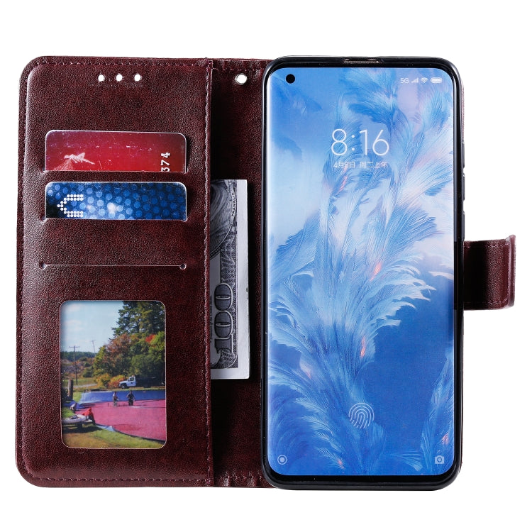 For Xiaomi Mi 10 5G Totem Flower Embossed Horizontal Flip TPU + PU Leather Case with Holder & Card Slots & Wallet