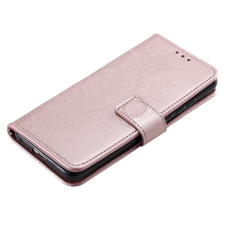 For Xiaomi Mi 10 5G Totem Flower Embossed Horizontal Flip TPU + PU Leather Case with Holder & Card Slots & Wallet