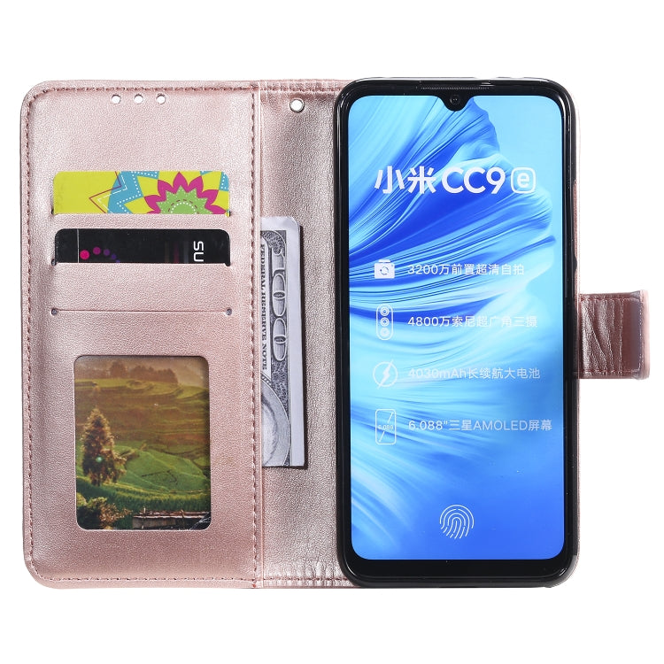 For Xiaomi Mi A3 / CC9e Totem Flower Embossed Horizontal Flip TPU + PU Leather Case with Holder & Card Slots & Wallet