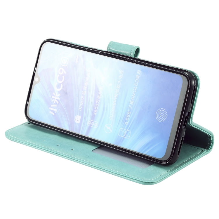 For Xiaomi  Mi 9 Lite / CC9 Totem Flower Embossed Horizontal Flip TPU + PU Leather Case with Holder & Card Slots & Wallet