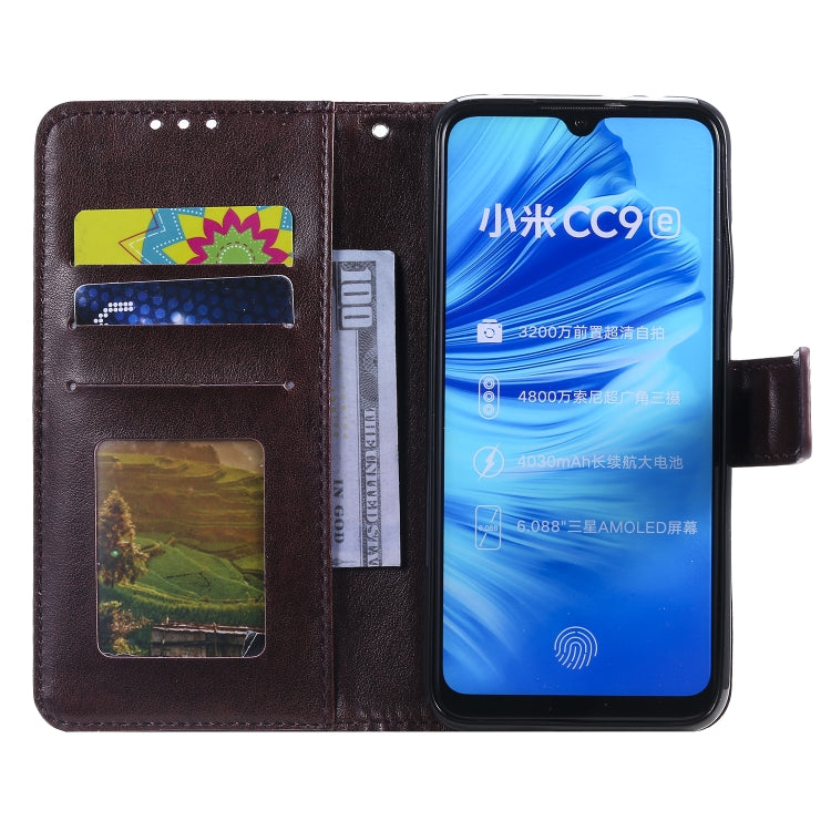 For Xiaomi  Mi 9 Lite / CC9 Totem Flower Embossed Horizontal Flip TPU + PU Leather Case with Holder & Card Slots & Wallet