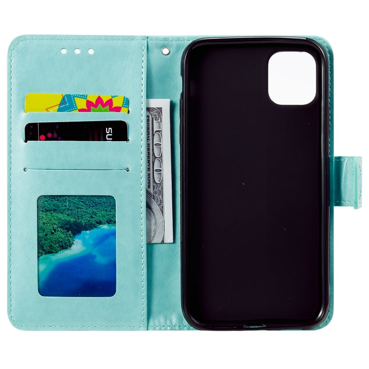 For Xiaomi Mi 11 Totem Flower Embossed Horizontal Flip TPU + PU Leather Case with Holder & Card Slots & Wallet