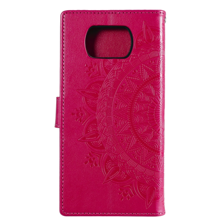 For Xiaomi Poco X3 Totem Flower Embossed Horizontal Flip TPU + PU Leather Case with Holder & Card Slots & Wallet