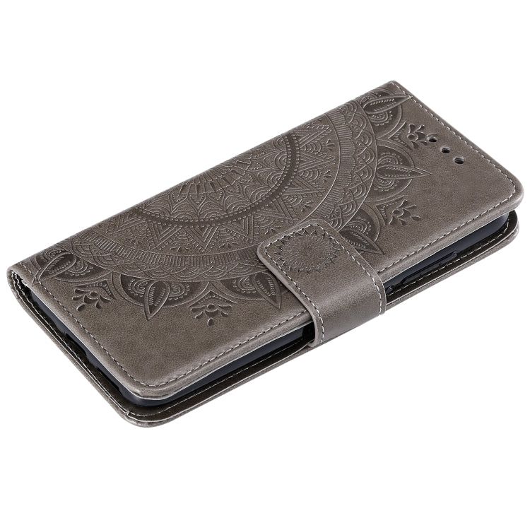 For Xiaomi Redmi 7A Totem Flower Embossed Horizontal Flip TPU + PU Leather Case with Holder & Card Slots & Wallet
