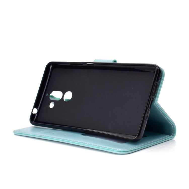 For Nokia 7 Plus Totem Flower Embossed Horizontal Flip TPU + PU Leather Case with Holder & Card Slots & Wallet