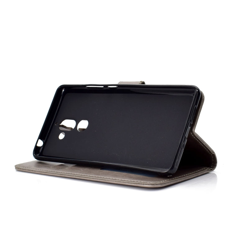 For Nokia 7 Plus Totem Flower Embossed Horizontal Flip TPU + PU Leather Case with Holder & Card Slots & Wallet