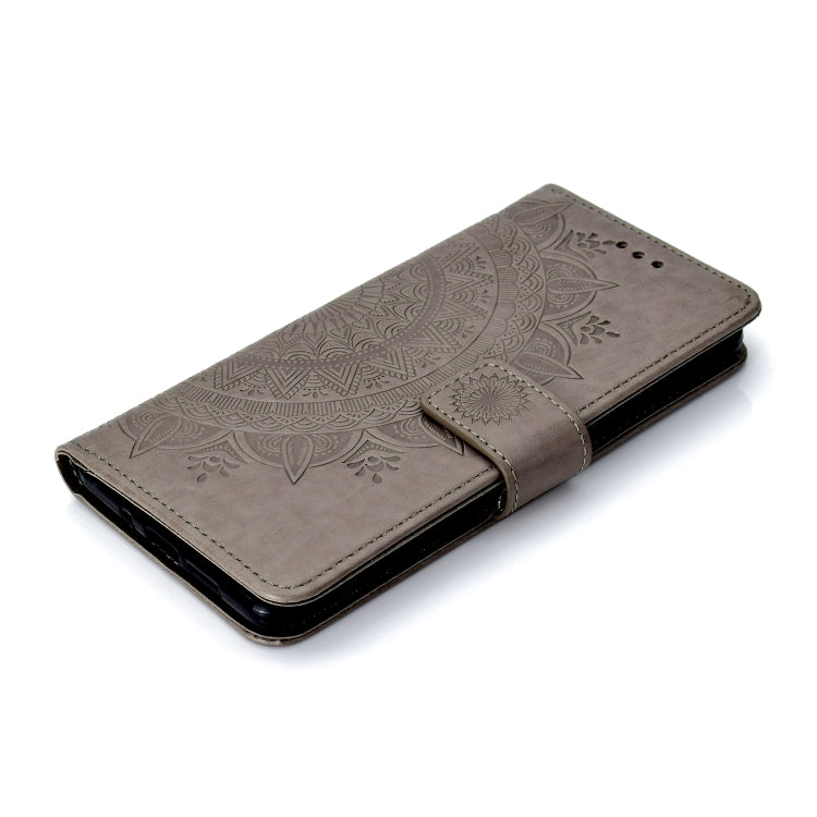 For Nokia 7 Plus Totem Flower Embossed Horizontal Flip TPU + PU Leather Case with Holder & Card Slots & Wallet