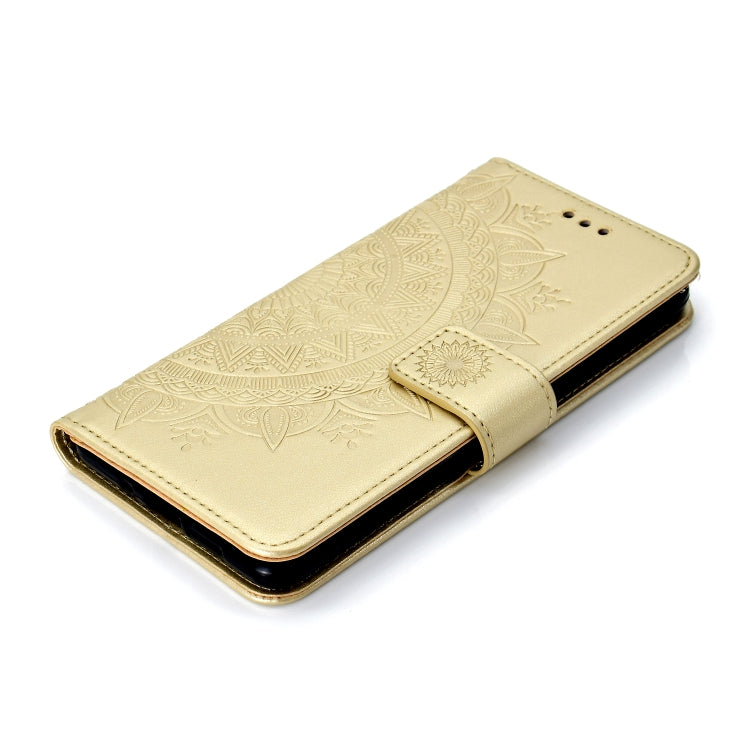 For Nokia 7 Plus Totem Flower Embossed Horizontal Flip TPU + PU Leather Case with Holder & Card Slots & Wallet