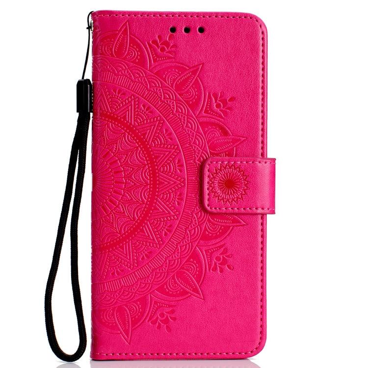 For Nokia 7 Plus Totem Flower Embossed Horizontal Flip TPU + PU Leather Case with Holder & Card Slots & Wallet