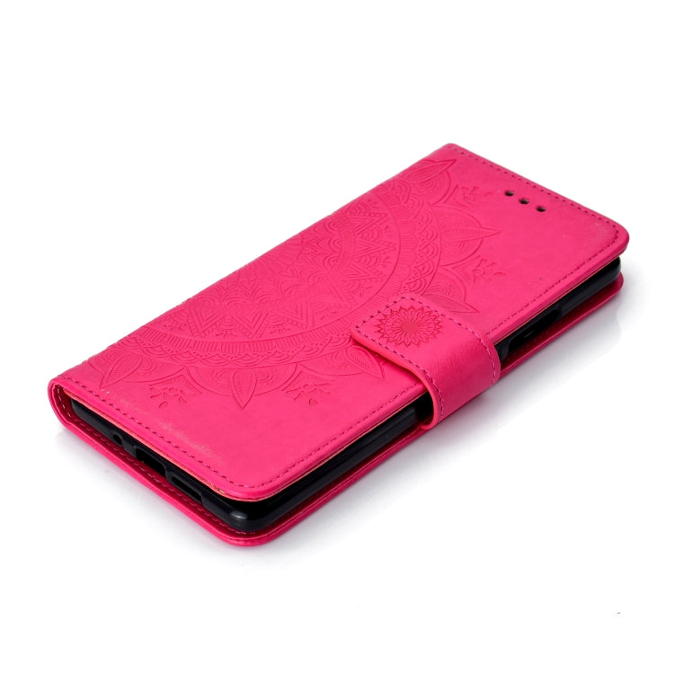 For Nokia 7 Plus Totem Flower Embossed Horizontal Flip TPU + PU Leather Case with Holder & Card Slots & Wallet