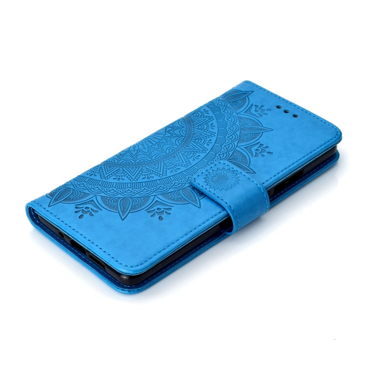 For Nokia 7 Plus Totem Flower Embossed Horizontal Flip TPU + PU Leather Case with Holder & Card Slots & Wallet