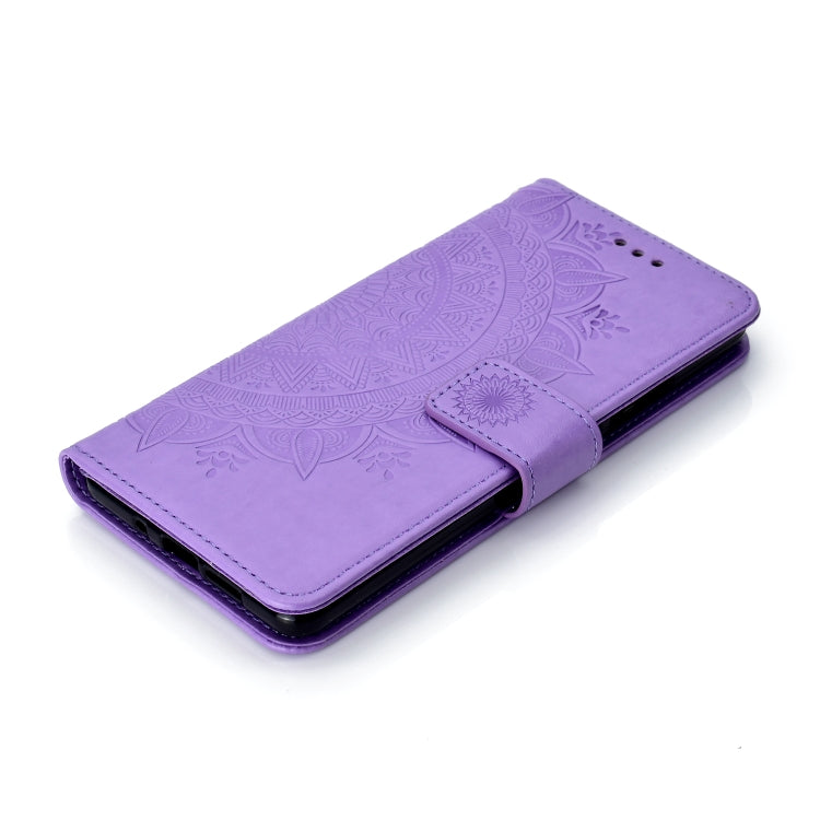 For Nokia 7 Plus Totem Flower Embossed Horizontal Flip TPU + PU Leather Case with Holder & Card Slots & Wallet