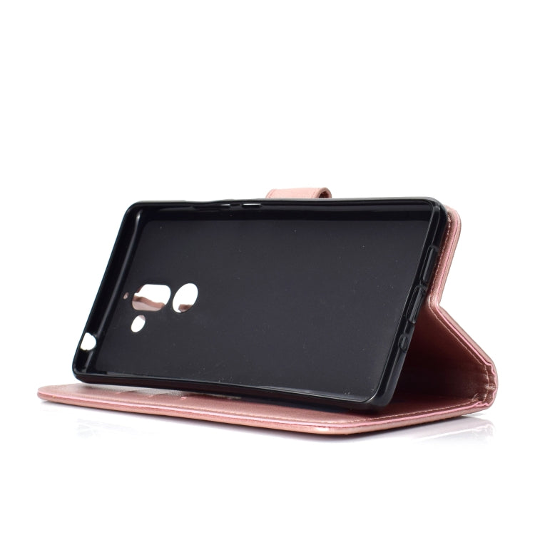 For Nokia 7 Plus Totem Flower Embossed Horizontal Flip TPU + PU Leather Case with Holder & Card Slots & Wallet