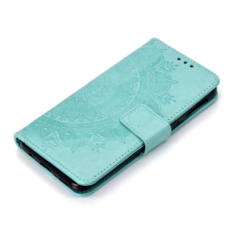 For OPPO A8 Totem Flower Embossed Horizontal Flip TPU + PU Leather Case with Holder & Card Slots & Wallet