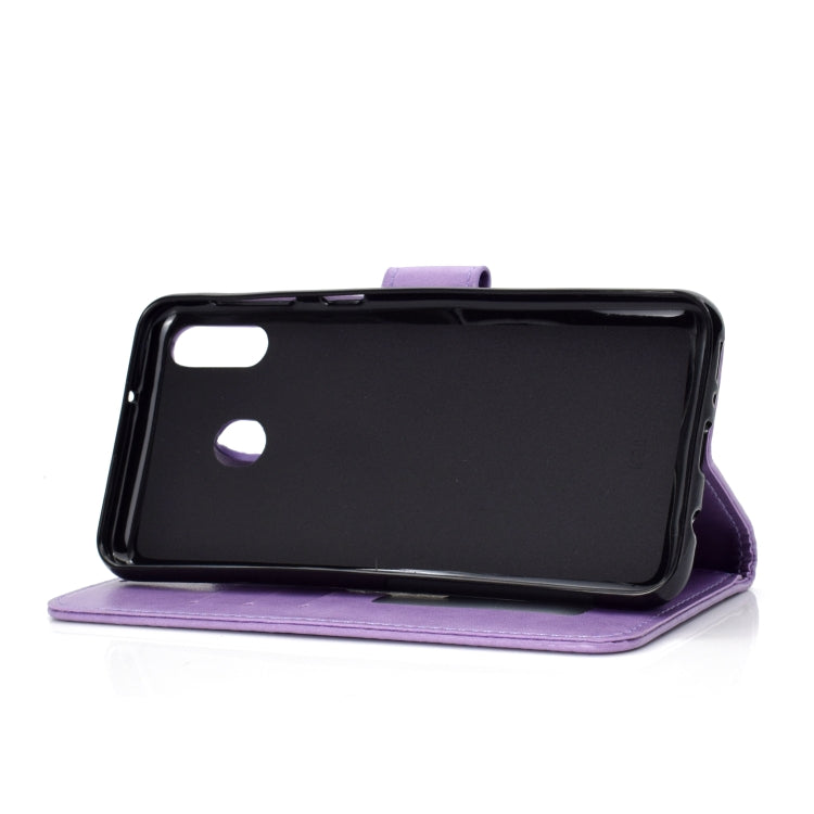 For OPPO A8 Totem Flower Embossed Horizontal Flip TPU + PU Leather Case with Holder & Card Slots & Wallet